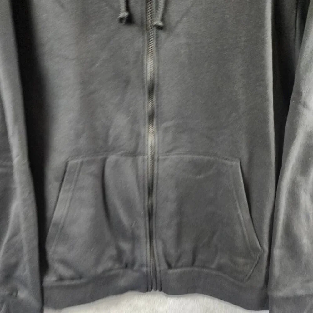 The North Face Evolution Simple Dome Full Zip Oversized Hoodie Men's XXL Black